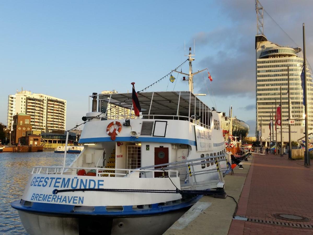 Ferienwohnung Koralle - Am Wasser Bremerhaven Buitenkant foto