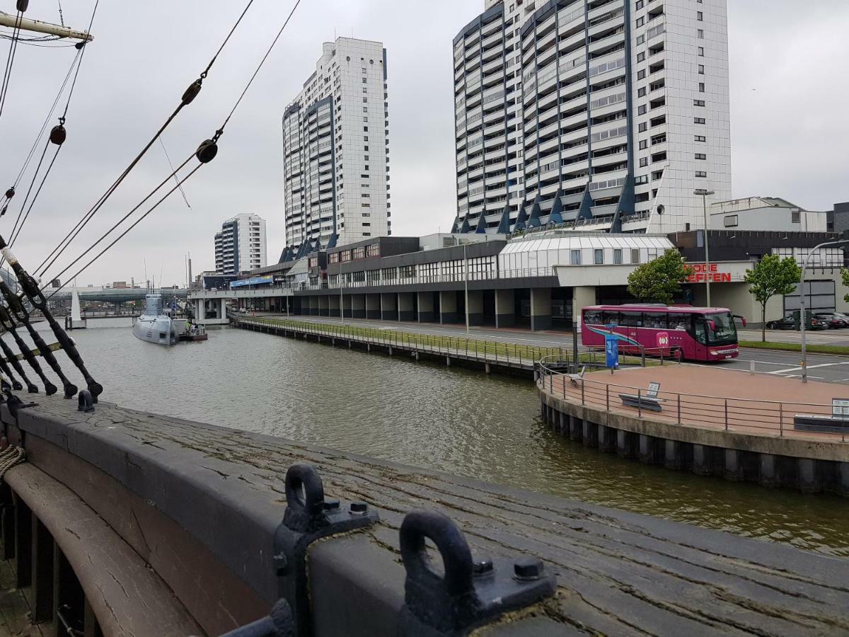 Ferienwohnung Koralle - Am Wasser Bremerhaven Buitenkant foto